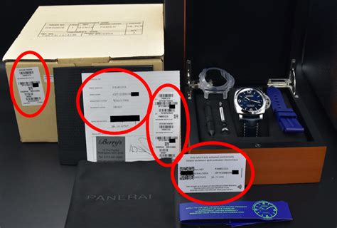 where is the serial number on panerai watches|pam guard warranty check.